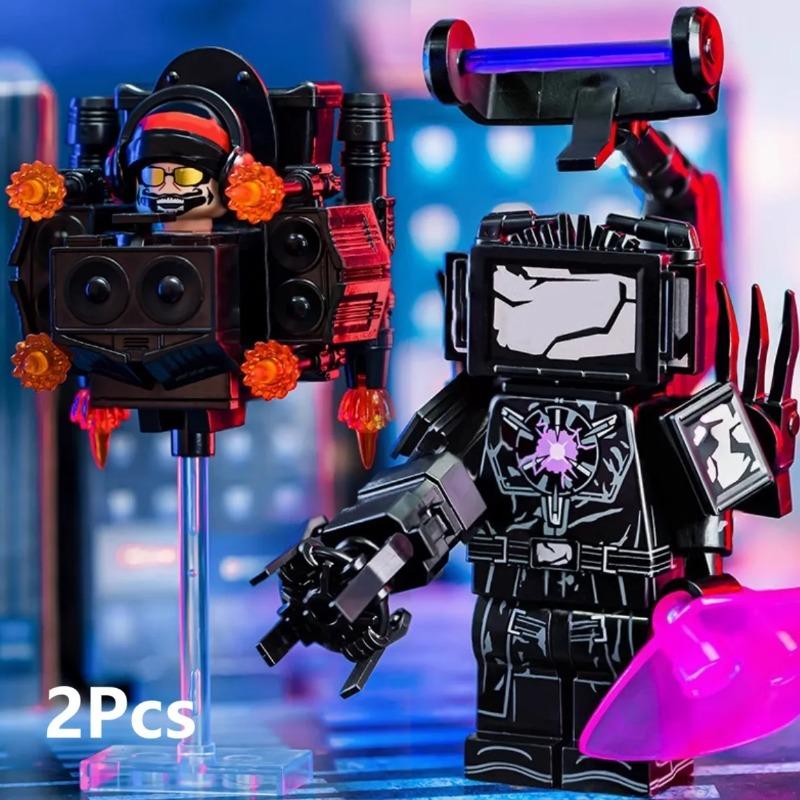 

Большой Размер Новый Скибиди Туалет Коробка Конструктор Большой Титан Камерамэн Спикермэн Мини Экшн Фигурка Игрушки