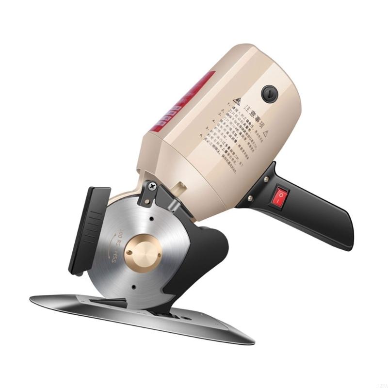 Electric Cloth Cutting Machine With 3Meter Powering Cord Electric Circular Fabric Cutter For Sewing Fabric Tailoring