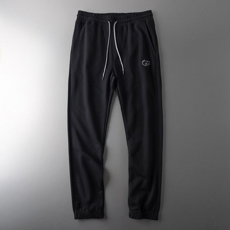 Sports Pants Men's Autumn and Winter Straight Trend Knitted Sweatpants Export Export Tail Single Men's Pants Casual Pants