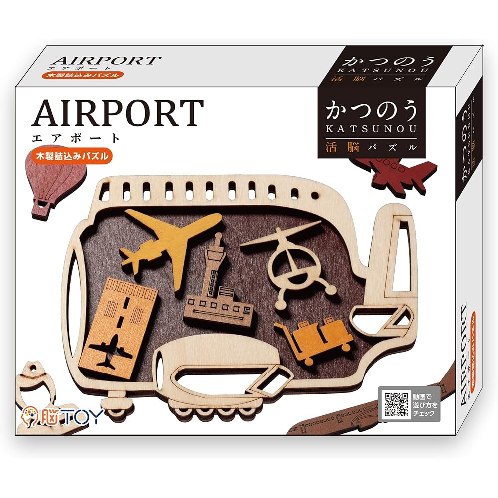 Hanayama Puzzle Exercise Katsu No Airport Age 6+ Educational Toy