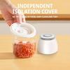 Cordless Food Processor Mini Vegetable Grinder Ginger Crusher Electric Garlic Chopper  Cooking