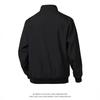 Plus Size Men's Business Stand-up Collar Casual Jacket for Autumn and Winter