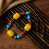 Tibetan Beeswax Trend Ethnic Style Tibetan Jewelry Sweater Chain Jewelry Travel Photography Ethnic Dance Performance Necklace Accessories