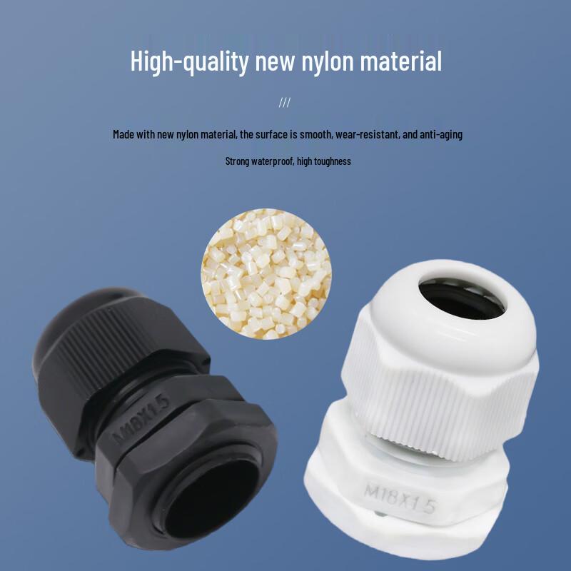 Nylon Waterproof Cable Gland Connector Kit