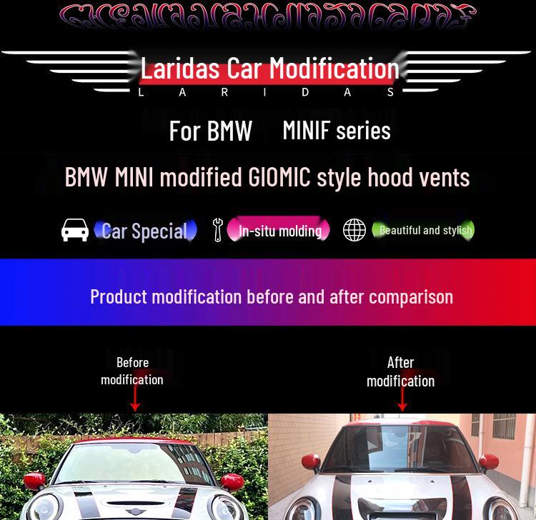 14-23 MINI JCW GIOMIC Style Hood Scoop for F54 F55 F56 F57 Models