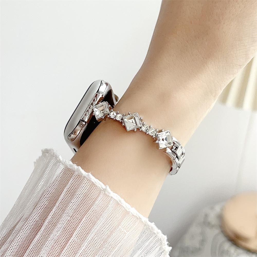 Correa de Pulsera de Pedrería de Diamante Para Apple Watch Series 11 9 8 7 SE Ultra 38/40/41/42/44/45/46mm