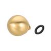 PATIKIL Camera Shutter 10mm Shutter Release Made of for Fujifilm XT5 Yellow Button, Ball-Shaped Button, Copper, XT30,
