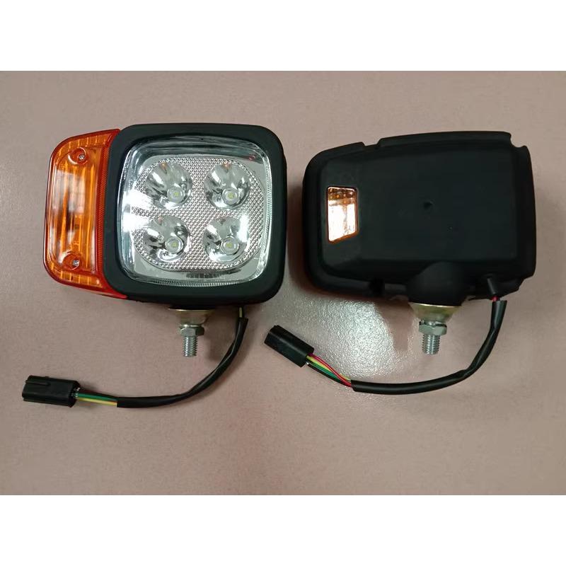 New Wheel Excavator LED Combination Lamp Headlamp with Turn Signal Assembly Forklift Accessorie