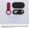 TENGA SVR Rechargeable vibe 1 piece -CARMINE- (x 1)