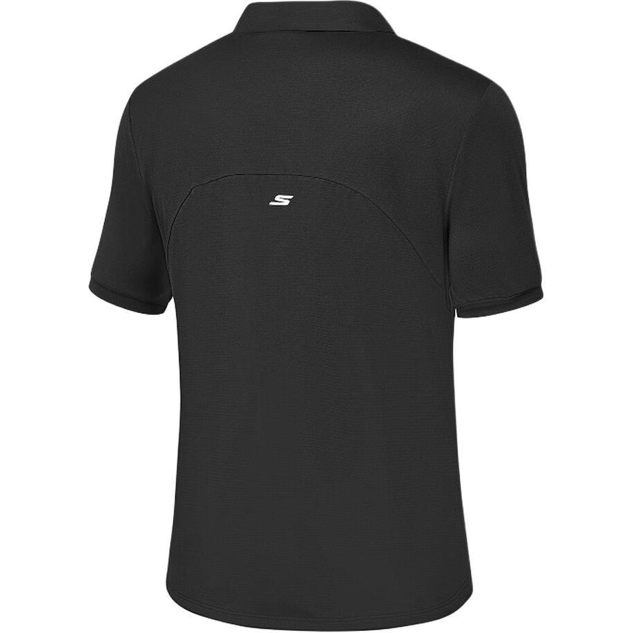 Skechers Godri SS25 Fashion Simple Moisture-Wicking Quick-Dry Comfortable Sports Versatile Pullover Short Sleeve Polo Shirt Women tops P225W009-0018