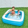 Pool Central JILONG Square 2-Ring Pool, 150 X 150 X 45cm (Inflated Size), JL-667104