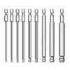 Ball End Screwdriver Bit Fine Workmanship Magnetic Metric Alloy Steel