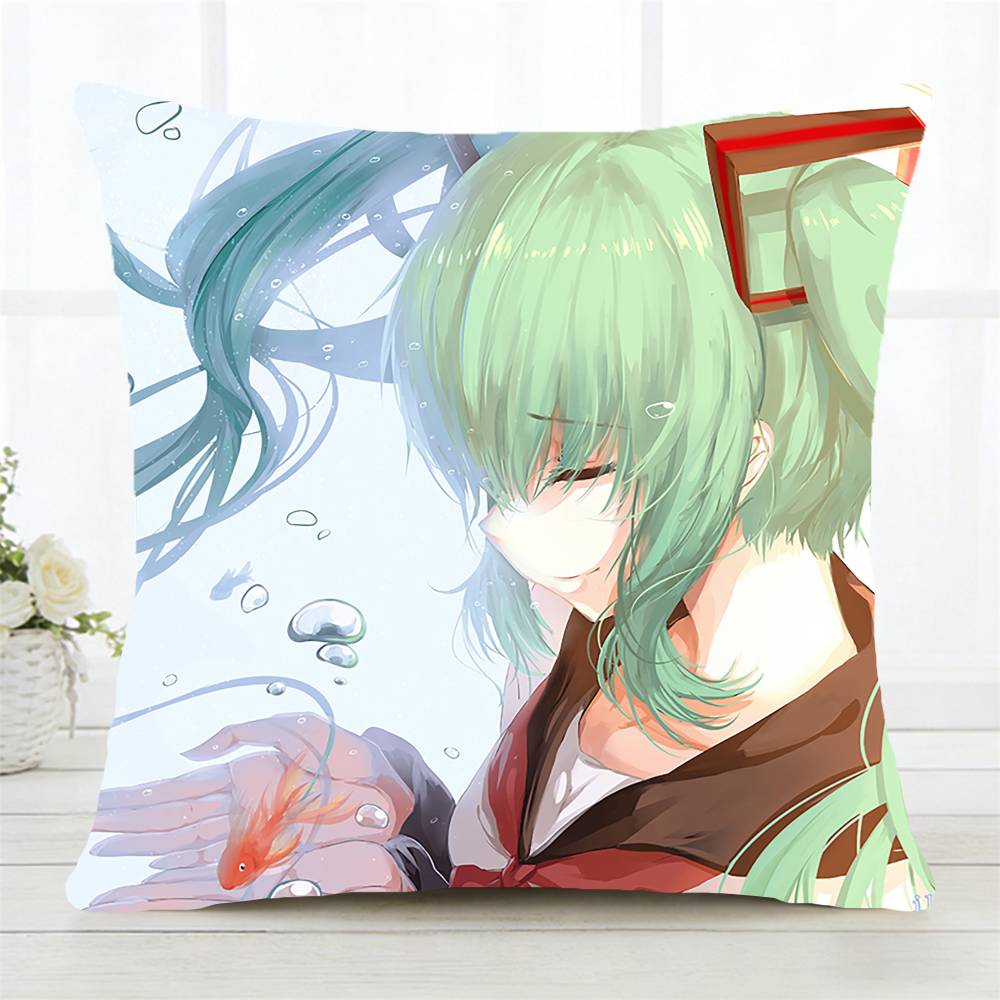 Deep Sea Girl Pillow Case Fashion Square Pillowcase Bedroom Sofa Room Ins Decoration Leisure