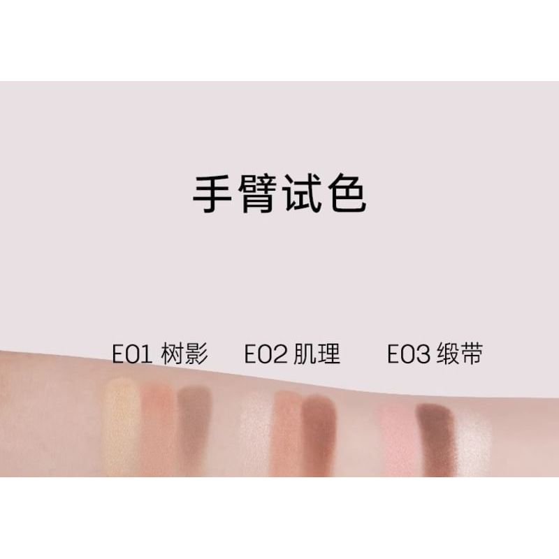 FOREVER KEY - Lidschattenpalette in 3 Farben - E01 Baumschatten