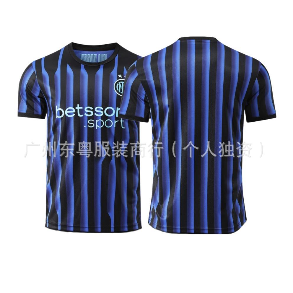 New Real Madrid Mbappe Liv Barcelona Man into Miami Jersey Adult Football Suit Club Short Sleeve Shirt