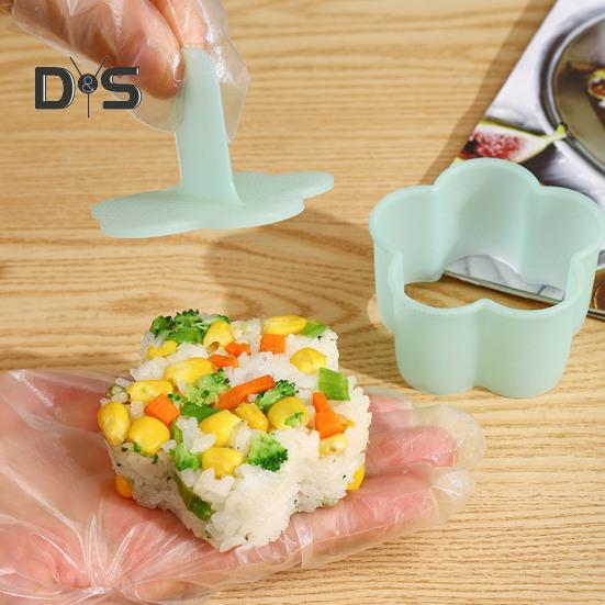 1 Set Reisform-Hersteller aus Kunststoff, BPA-frei, spezielle Reisbällchen-Bento-Pressform