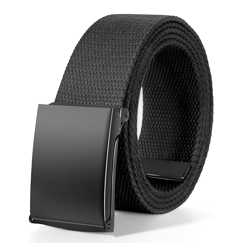 

[YIVU] Men s belt, men s casual belt, business non-hole lightweight and durable work belt, perfect for any game