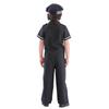 Clearstone Super Policeman Cosplay Halloween Costume Kids 140cm Boys Black