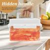 Pickle Squeezing Fermentation Container, Plastic Can with Large Capacity, Suitable for Home Kitchens