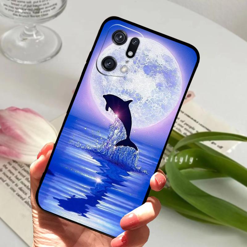 For Oppo Find X5 Pro Case FindX5 Lite New Cool Fashion Soft Silicone TPU Phone Cover For OPPO Find X5 5G Protector Bumper Coque
