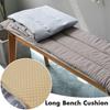 Bench Mat Thickened Padded Stripe Long Bench Cushion Mat Stool Seat Pad Non-slip Garden Indoor and Outdoor Decorative Mat