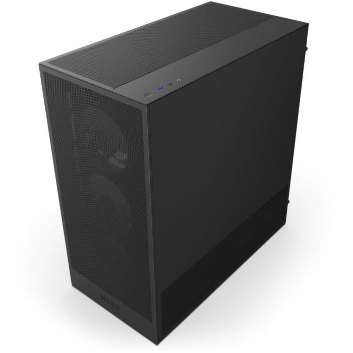 Boitier Moyen-tour Compact ATX - NZXT - CC-H52FB-R1 - H5 Flow RGB Avec Ventilateurs RGB Inclus - Noir
