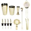 11Pcs/Set Cocktail Shaker Set Stainless Steel Wine Drink Mixer Bartender Tools for Home Bar Club