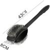 Pizza Stove Oven Clean Copper Brush Scraper Household Grill Brass Bbq Rack Machine Cleaning Brush with Long Handle Pizza Peel