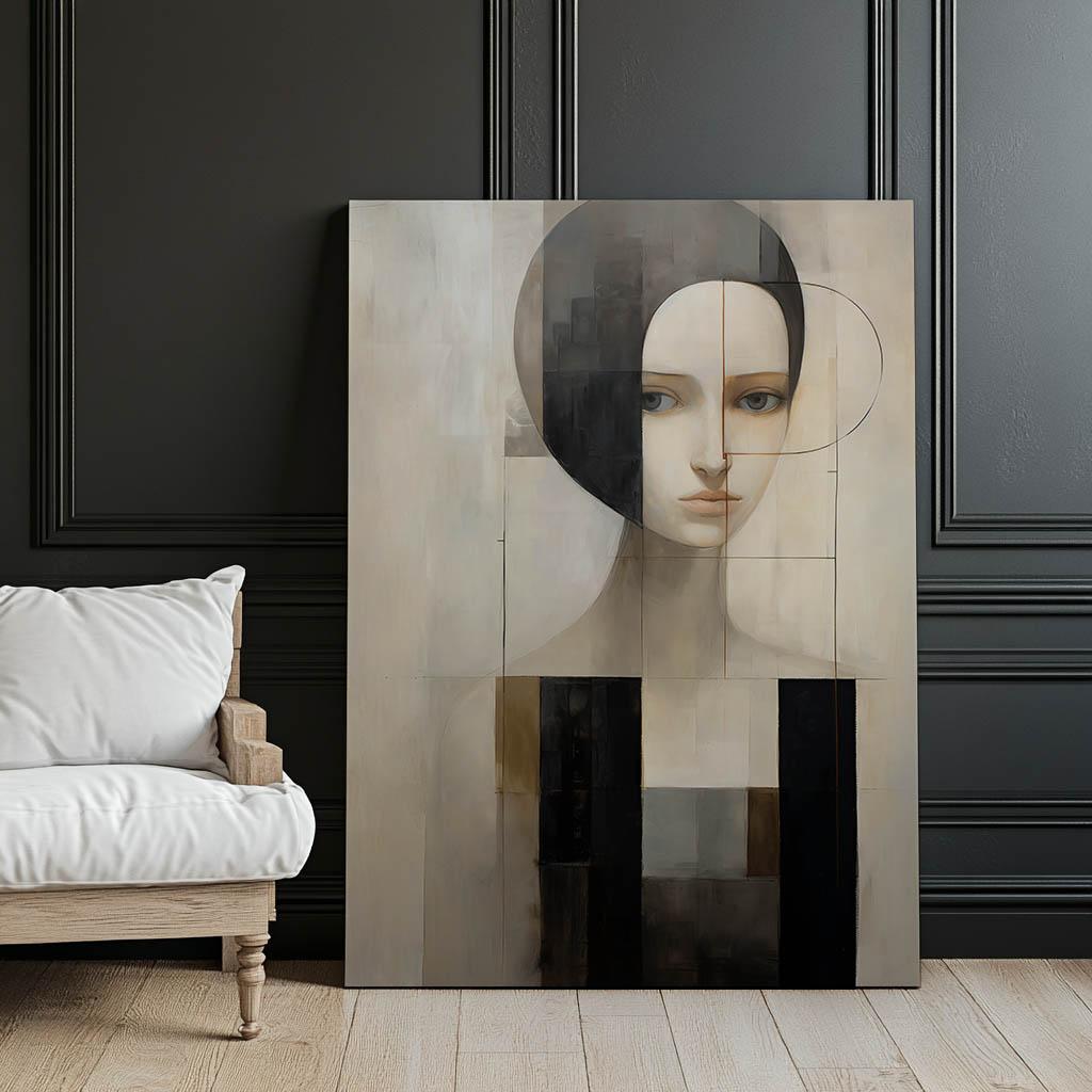 Surrealistyczne Piękno Surrealistyczne Piękno, 30X40 Cm, Rama Aluminiowa Czarna, Papier Matowy 230 Gsm
