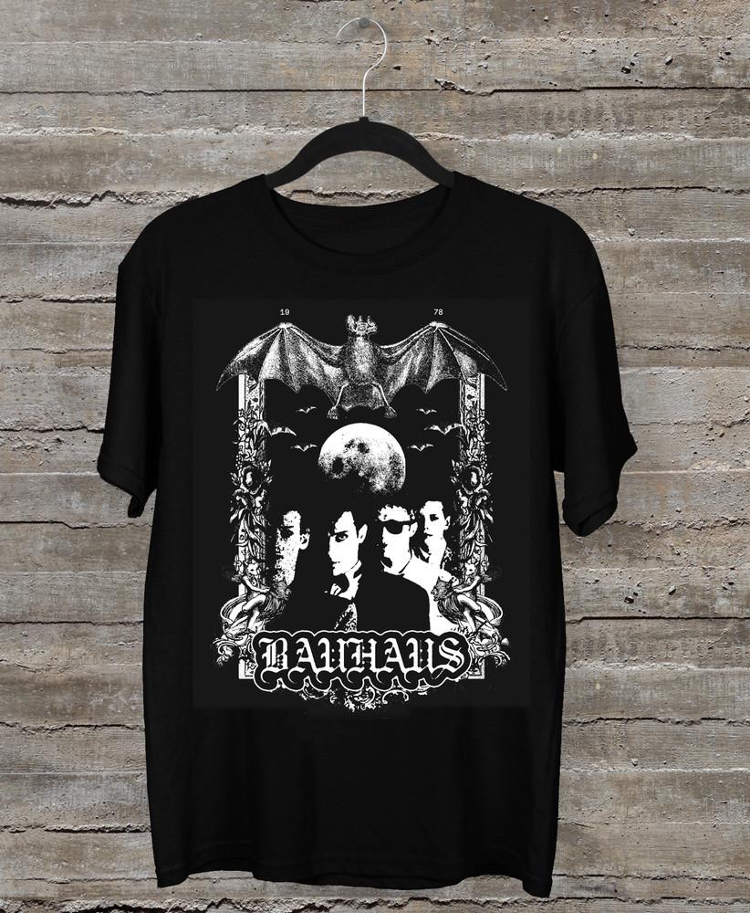 

NEW Bauhaus Band Short Sleeve Cotton Black All Size Shirt AG1504 Unisex T-Shirt 5XL різнокольоровий