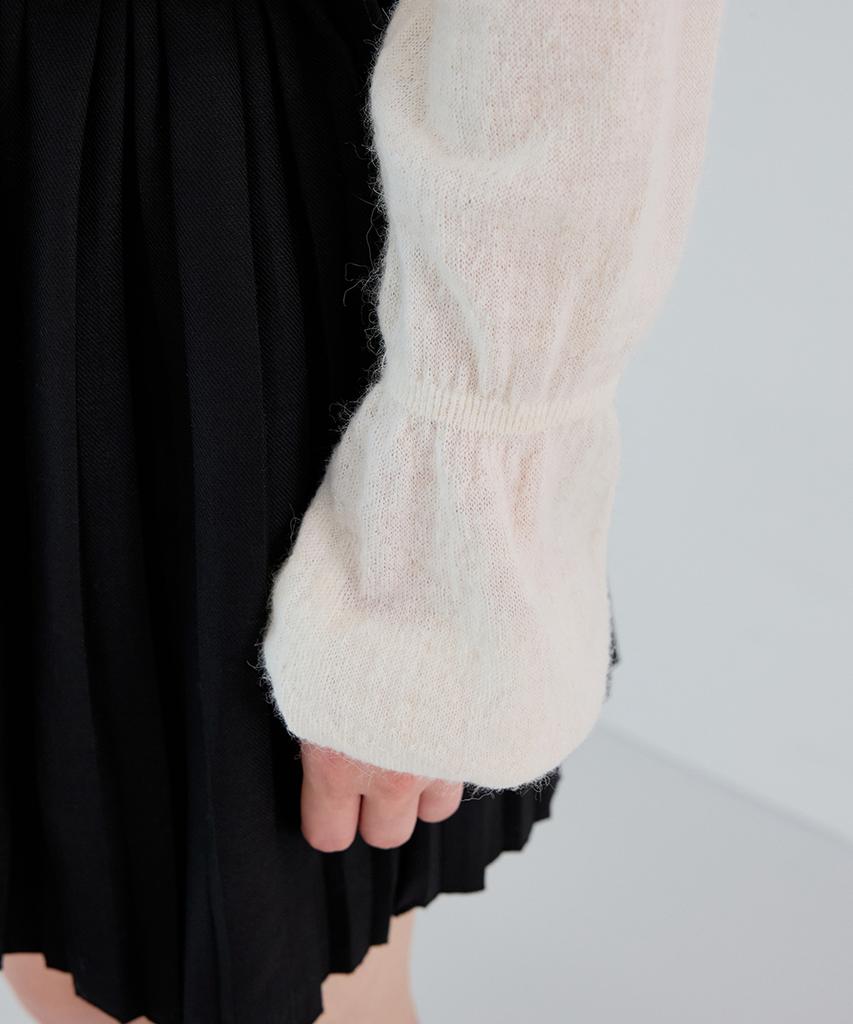 KNOWING Puff Knit (Ivory)