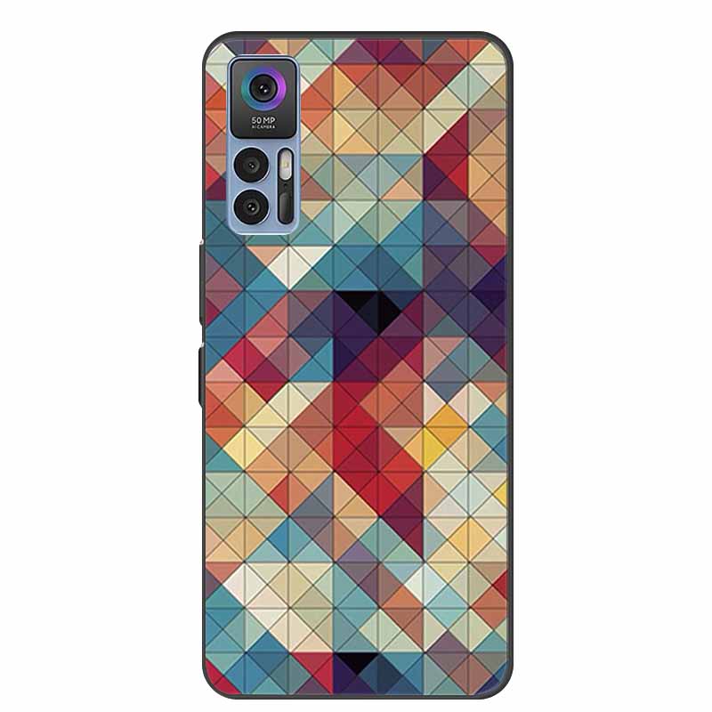 For TCL 30 Plus Case Luxury Soft Silicone Back Cover Phone Case for TCL 30 SE Coque TCL 30 5G for TCL 30+ Protector T676J Fundas