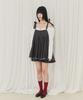 Alkialka Balloon Mini Dress (Black)