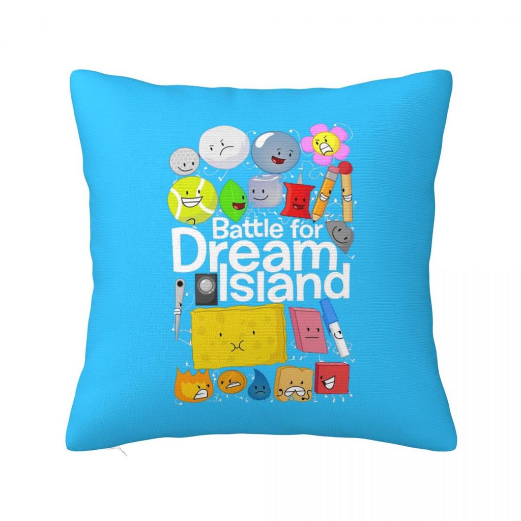BFDI Poster Square Pillowcase Cushion Cover Pillow Case Throw Pillow Cover for Home Sofa Living Room