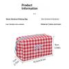 Bow Cosmetic Bag Makeup Bag Portable Travel Makeup Case Cute Pencil Pouch Women Toiletry Bag For Girls Traveling