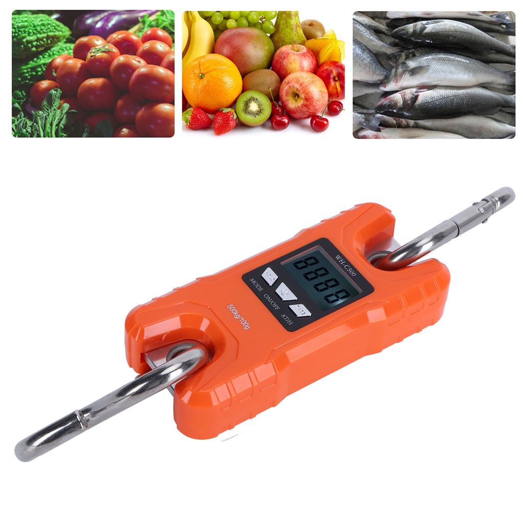 Electronic Scale   Portable LED Digital Hanging Crane Scale Weighing Equipment