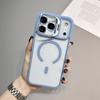 HD Transparent Magnetic Case For iPhone 17 Air 16 15 Plus14 13 12 11 17 Pro Max With Camera Glass Stand Wireless Charge Cover