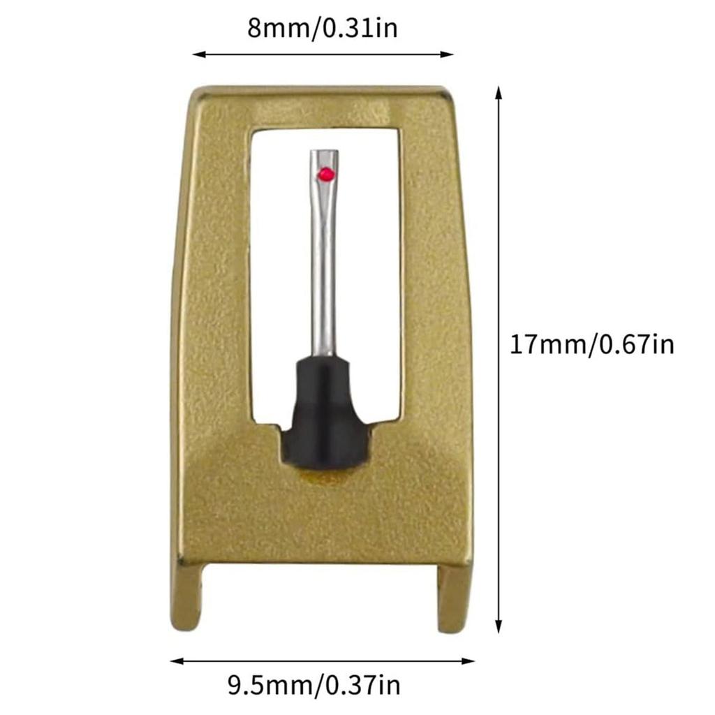 High Fidelity Phonograph Cartridge Kit Record Player Needle Set with Diamond Tip for Enhanced Sound Quality Accessories