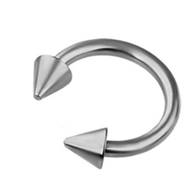 Women Fake Piercing Nose Ring Hoop Septum Piercing Nose Clip Rock HipHoop Stainless Steel Magnet Fashion Body Jewelry