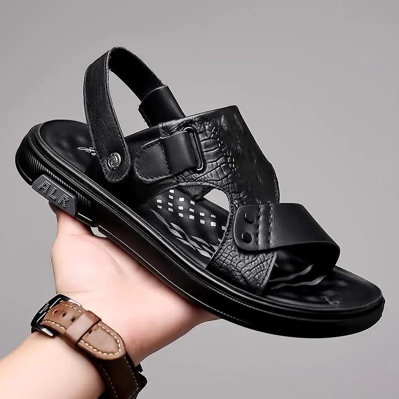 Men's Sandal Height Eva Male Shoe New Design 2024 With Platform Luxury H Big Size Cheap Clearance Korean Style Descount V Sale