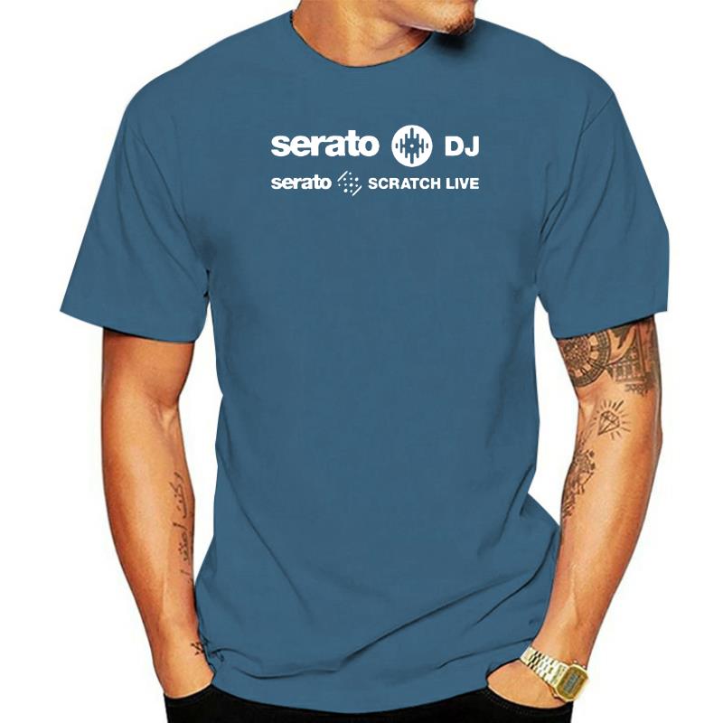 Новая черная футболка унисекс с логотипом Serato DJ Music Research размеры от S до 3XL Футболки унисекс 4XL 1980₽