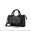 Women's Mini Crossbody Tassel Bag - Medium/Small Size, Motorcycle Style