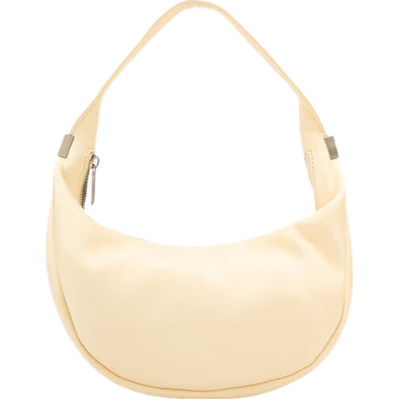 Calvin Klein Pleated Crescent Shoulder Bag One Size