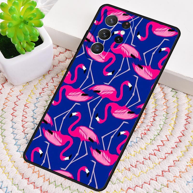 

Flamingo soft Phone Case for Samsung Galaxy note 10 pro S26 Ultra S23 S24 FE S25 S21 S22 PLUS shockproof Cove Galaxy S21 5G