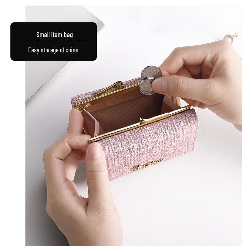 2024 Cute Japanese & Korean Multifunctional Student Card Holder & Coin Purse - Stylish Ladies' Tri-Fold Wallet