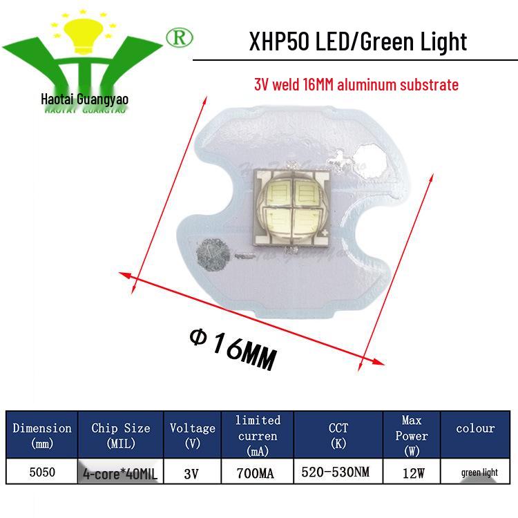 Imitation CREE XHP50 2nd Gen 5050 LED Chip 20W High Power LED Surface Mount Light Source