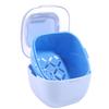 Sealed Orthodontic Retainer Storage Case Large Capacity Denture Soaking Cleaning Box  Travel