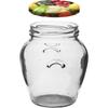 Glass Jar with Screw Cap 826 Mm 580 Ml 6 Pcs