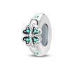 925 Sterling Silver Green Series Flower Tree Apple Pendant DIY Fine Beads Fit Original Charms Bracelet Women Jewelry Diy 1