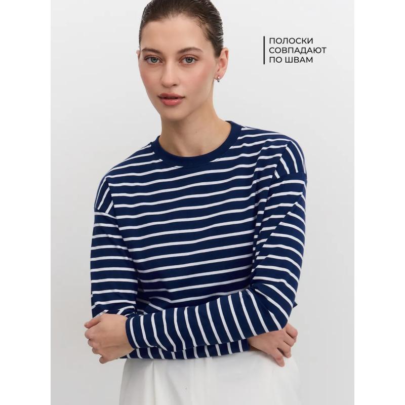 Minimalist Women's Long Sleeve T-Shirt, Premium Quality Soft Fabric, Loose Boxy Silhouette for All-Day Comfort